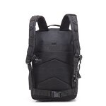 Outdoor Tactical Backpack Manufacturer - Wholesale 45L Waterproof Hiking Survival Black Mochilas