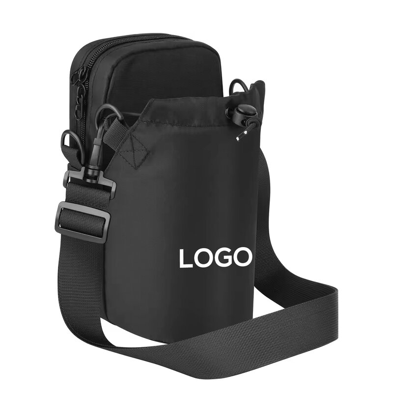 Magnetic Gym Bag Manufacturer - New Design Custom Fitness Black with Bottle Supplier