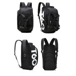 Multifunctional Travel Duffel Bag Manufacturer - Custom Logo Large Waterproof Nylon Sports Gym with Shoe Compartment