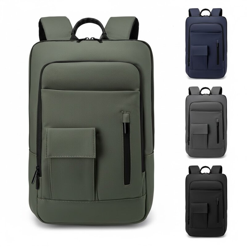 Leather Backpack Manufacturer - Luxury Designer Business Bag Waterproof Laptop Travel for Men
