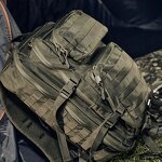 Outdoor Tactical Backpack Manufacturer - Wholesale Camping 45l 900D Oxford Camouflage Molle