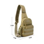 Shoulder Crossbody Bag Manufacturer - Tactical Sling Messenger for Men