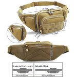 Outdoor Waist Bag Manufacturer - Mountaineering Leisure Running Sports Riding Multi-function Tool One-shoulder Tactical
