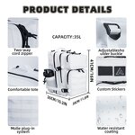 Oxford Tactical Backpack Manufacturer - 900D Outdoor Camping Hiking Multi-Function Mochila Crossfit 35l 45l Sports Gym