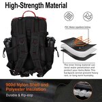 Outdoor Hiking Backpack Manufacturer - 45L Molle Black Assault Pack Sport Travel Camping Rucksack Mochila