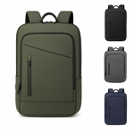 PU Leather Backpack Manufacturer - Custom Logo Anti Theft Thin Premium Business Travel Waterproof Laptop for Men