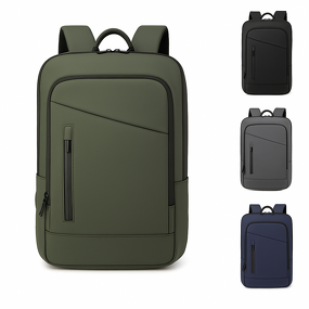 PU Leather Backpack Manufacturer - Custom Logo Anti Theft Thin Premium Business Travel Waterproof Laptop for Men