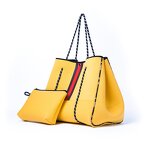 Neoprene Crossbody Shoulder Bag Manufacturer - Customized Medium Women Beach Tote with Pocket