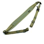 Tactical Lanyard Sling Manufacturer - Hot Selling Outdoor Hunting Accessories Grey Cordura Soft Webbed Quick Adjusted Length