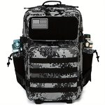 Outdoor Tactical Hiking Backpack Manufacturer - Custom Wholesale Adult Men's Waterproof Survival Travel 45L Camouflage