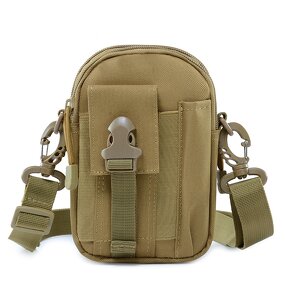 Outdoor Tactical Waist Bag Manufacturer - Universal Gadget Sports Pouch with Zipper Wallet Phone