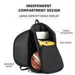 Men's Basketball Backpack Manufacturer - Cheap Large Capacity Training Dufel Equipment Book Ball Shoe Gym Travel With Custom Print