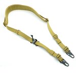 Tactical Sling Manufacturer - Quick Adjust with HK Hook & Shoulder Pad for Hunting & Outdoor Keychain