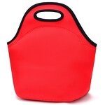Neoprene Lunch Bag Manufacturer - Custom Logo High Quality Eco Friendly School Thermos Food Black Red for Children