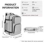Travel Backpack Manufacturer - Multifunction Waterproof for Men's Business Laptop Bag