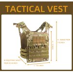 Outdoor Tactical Vest Manufacturer - New Improved Version Hunting Sports Multifunctional Camouflage Wear Resistant