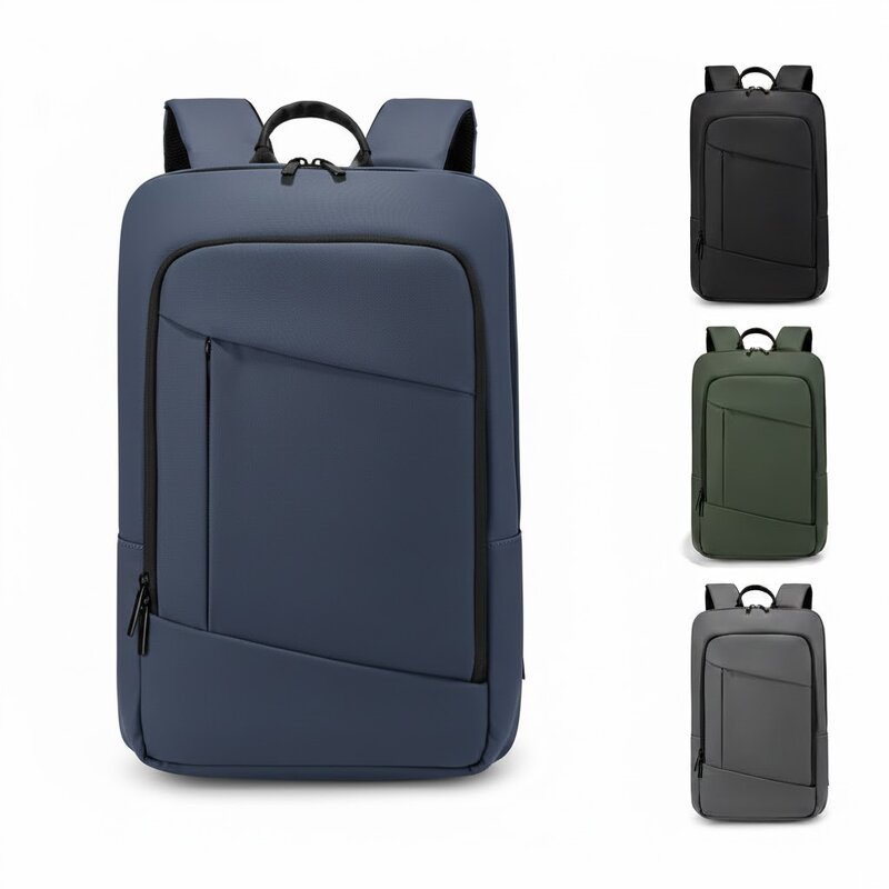 Anti-Theft Backpack Manufacturer - Pu Leather Zipper Travel Laptop Waterproof for Men