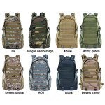 Outdoor Tactical Backpack Manufacturer - Custom 900D Oxford Waterproof Black