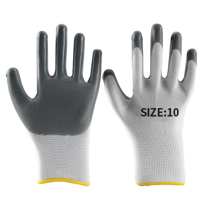 Safety Gloves Manufacturer - Custom Work Mechanic Industrial Nitrile Coated Thermal Production of Construction
