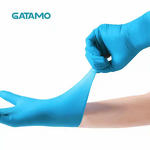 Disposable Nitrile Medical Gloves Manufacturer - Custom Nitrile Examination CE Powder Free Blue