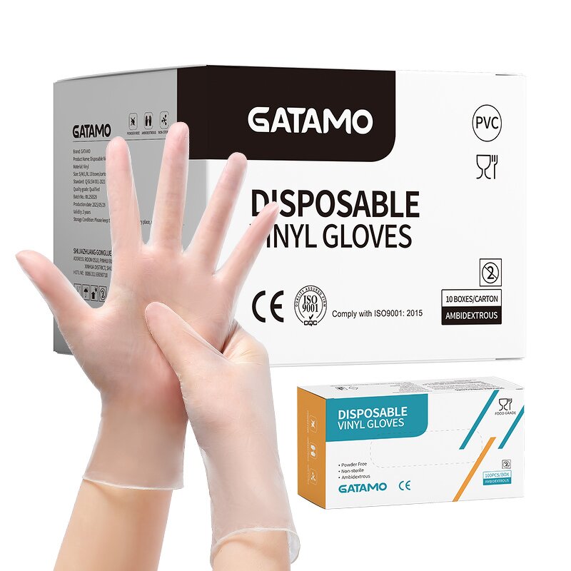 Disposable Gloves Manufacturer - Wholesale Powder Free Examination PVC Transparent Tattoo Medical Vinyl