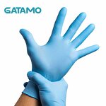 Disposable Nitrile Gloves Manufacturer - Blue China 100% Colored Non Powder Free for Food Service Examination