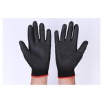 Safety Work Gloves Manufacturer - PU Coat DMF Free ESD Touch Screen Knit for Construction Electrical