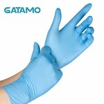 Disposable Nitrile Gloves Manufacturer - Blue China 100% Colored Non Powder Free for Food Service Examination