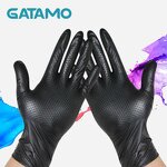Disposable Nitrile Gloves Manufacturer - Diamond Grip for Garage Shop Industry Auto Electronics Repair Thickened Mechanic