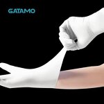 Disposable Nitrile Gloves Manufacturer - White Industrial Desechables Guantes De Trabajo Powder Free Blend