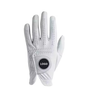 Golf Gloves Manufacturer - Custom Logo Premium Men's Winter Cabretta Leather Non Slip Wholesale