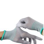 Safety Work Gloves Manufacturer - Wholesale Antistatic for Men Work Protection Construction Hand PU Coated