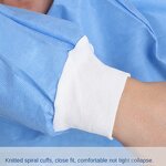 Sterile Surgical Gown Manufacturer - Reinforced Fabric SMS Operation Theatre Isolation for Medical