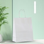 Kraft Paper Bags Manufacturer - Custom Printer Handles Gift Brown Black White with Your Own Logo