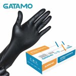 Disposable Nitrile Gloves Manufacturer - Diamond Grip for Garage Shop Industry Auto Electronics Repair Thickened Mechanic