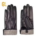 Leather Driving Gloves Manufacturer - Premium Men's Genuine Goat Sheepskin for Motorcycle
