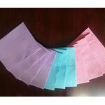 Disposable Dental Bibs Manufacturer - Beauty Salon Nails Colorful Tattoo Pad Waterproof Black Non Woven