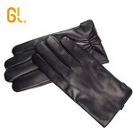 Leather Driving Gloves Manufacturer - Genuine Goat Skin Sheepskin for Bike Car for Men