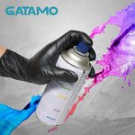 Disposable Nitrile Gloves Manufacturer - 8mil Industrial Black Mechanical Heavy Duty Powder Free Diamond Texture Work