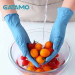 Disposable Nitrile Examination Gloves Manufacturer - Custom logo Blue CE 6 Mil Powder Free for Medical Use