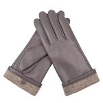 Leather Gloves Manufacturer - Women's Fashion Warm Winter Driving Horse Riding Sheepskin