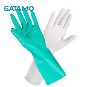 Disposable Gloves Manufacturer - Best Price Safety Hand Waterproof Kitchen Cleaning Green White Work Household Nitrile