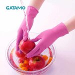 Disposable Gloves Manufacturer - Pink Vinyl Powder Free Food Grade Vinyl Nitrile Blend