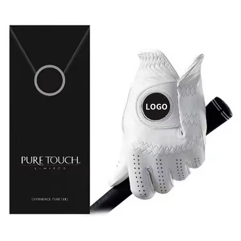 Golf Gloves Manufacturer - Men's Left Hand Leather Lightweight Wholesale Bulk