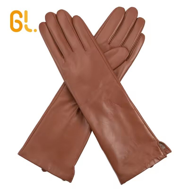 Leather Gloves Manufacturer - Fashion Warm Sheepskin Women's Winter for Ladies Girls