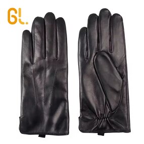 Leather Driving Gloves Manufacturer - Genuine Goat Skin Sheepskin for Bike Car for Men