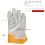 Safety Gloves Manufacturer - Heat Protectant Anti Cut Insulation for Men Work Rescue Protective Electric Welding