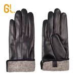 Leather Driving Gloves Manufacturer - Genuine Goat Skin Sheepskin for Bike Car for Men
