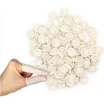 Finger Sleeve Manufacturer - OEM White Latex ESD Finger Cot Multi-Purpose Medium Comfortable Hand Arm Protection