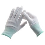 Anti-Static PU Nylon Gloves Manufacturer - 10 Pairs Breathable Wear-Resistant for Digital Factory Workshop Labor